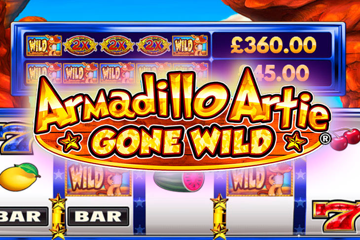 Armadillo Artie Gone Wild - DWG slot at Magiplay Casino Casino